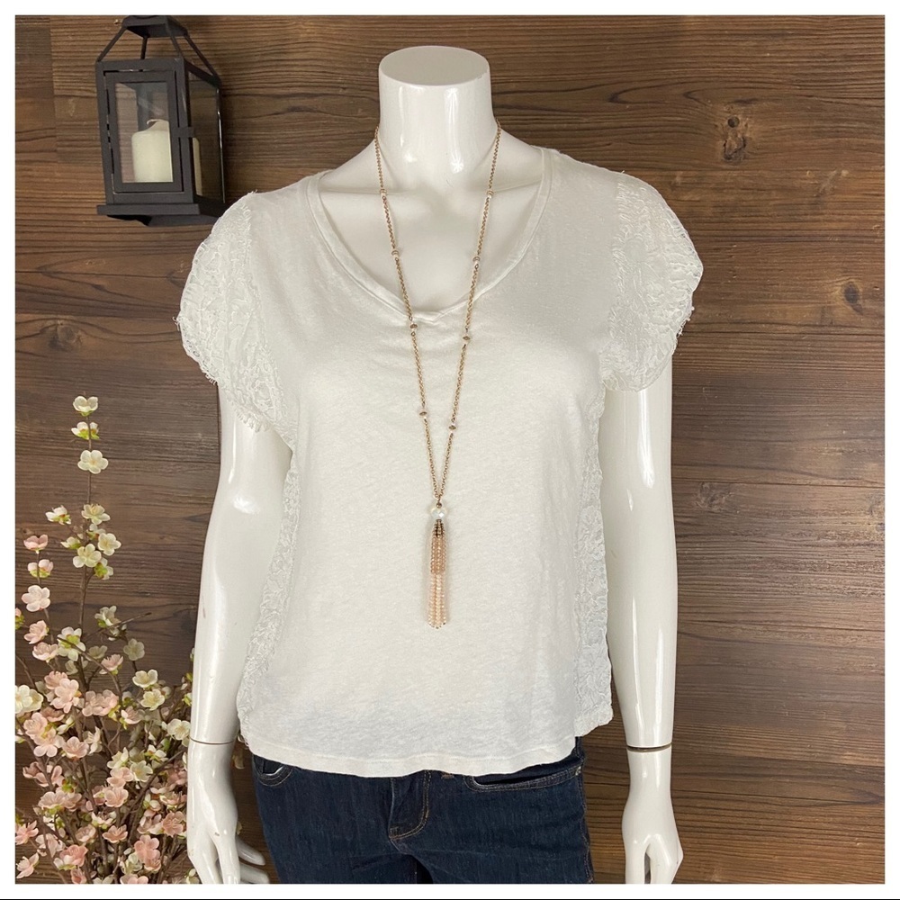 Meadow Rue Forum V-Neck Tee - Picture 3 of 8